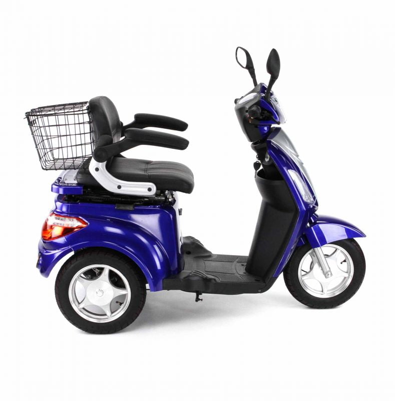 Электроскутер Volteco Trike 1000W Blue синий Электроскутер Volteco Trike 1000W Blue синий